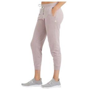 Vuori Halo Performance Joggers Small Pockets Lounge Mauve Pastel Purple Cozy SM